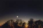 © M. Wagner; Mond-Planetenkonj. 6.4.2000, DIA, 70mm