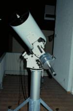 © Siegfried Bergthal; Die Montierung 900 GTO von Astro Physics mit 300 mm f/8 Ritchey-Chrétien-Teleksop (19 kg)